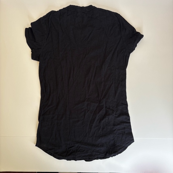 James Perse Sheer Slub Crew Neck Tee - Picture 11 of 13